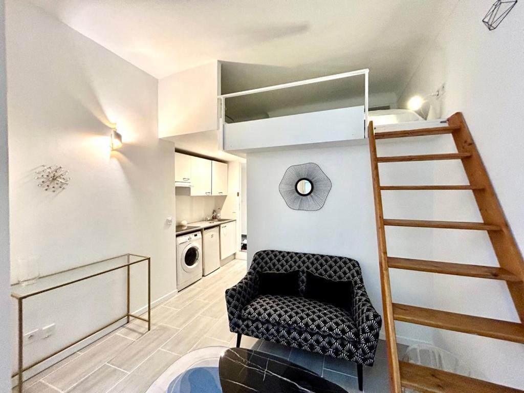 Studio At 1 Min From The Main Street Apartamento Niza Exterior foto